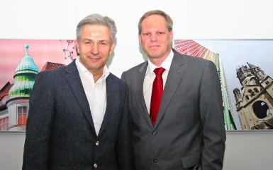 Klaus Wowereit und Robert Drewnicki