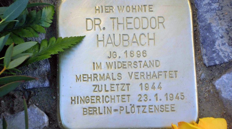 Stolperstein Haubach