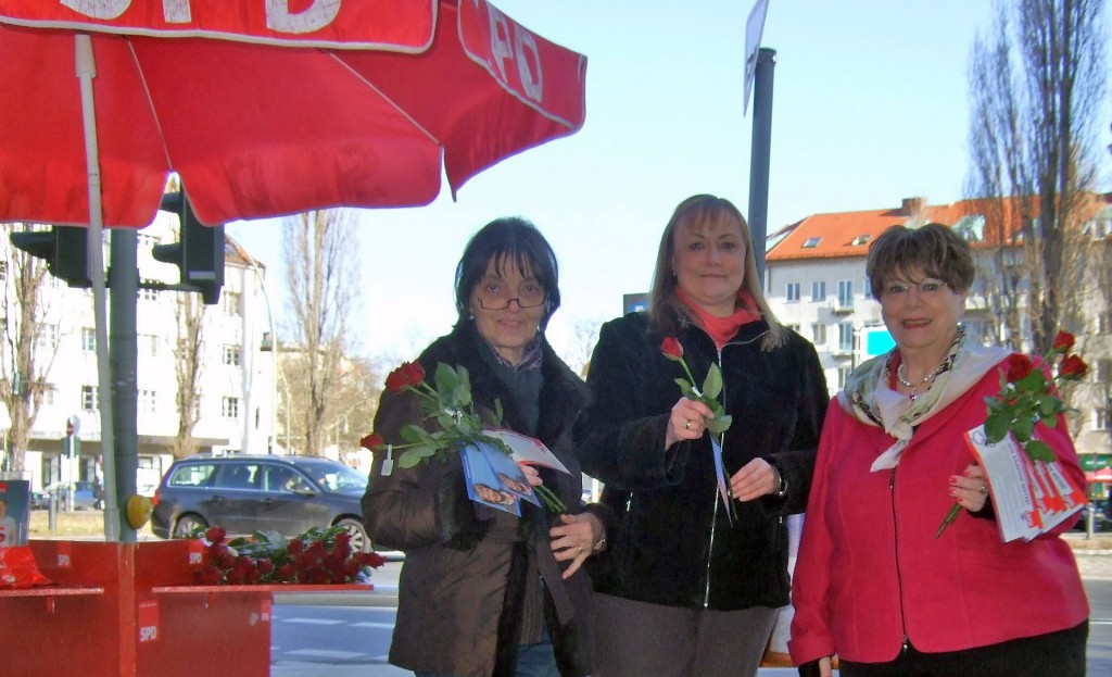 Infostand Frauentag 2014, Bild 1