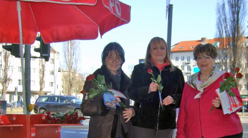 Infostand Frauentag 2014, Bild 1