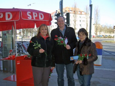 Infostand Frauentag 2014, Bild 2