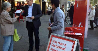 Infostand SPD Bürgerdialog 2012