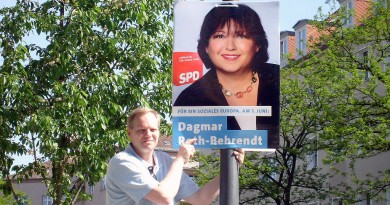 Robert Drewnicki, Europa Wahlkampf 2009