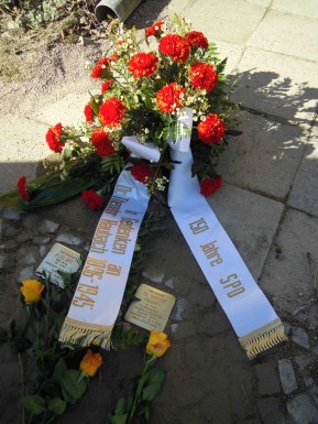 Stolpersteinverlegung Haubach