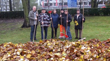 Laubsammeln 2010