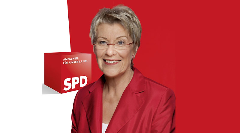 Wahlplakat Petra Merkel 2009