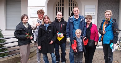 Stolpersteine putzen 09-2015