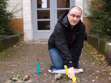 Stolpersteinputzen 09-2015