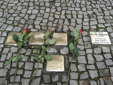 Stolpersteinputzen 09-2015