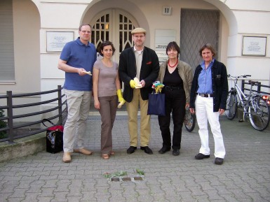 Stolpersteinputzen 2011