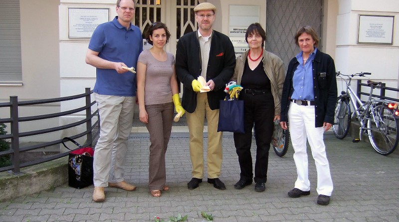 Stolpersteinputzen 2011