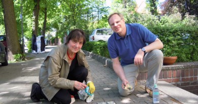 Stolpersteinputzen 2011