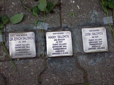 Stolpersteinputzen 2011