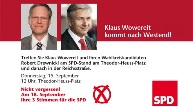 Klaus Wowereit kommt 2011