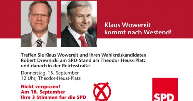 Klaus Wowereit kommt 2011