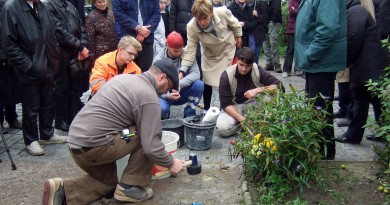 Stolpersteinverlegung 15.10.2013, Bild 1