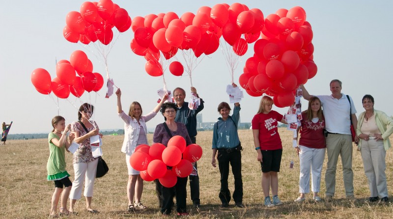 Luftballonaktion 2009