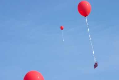 Luftballonaktion 2009