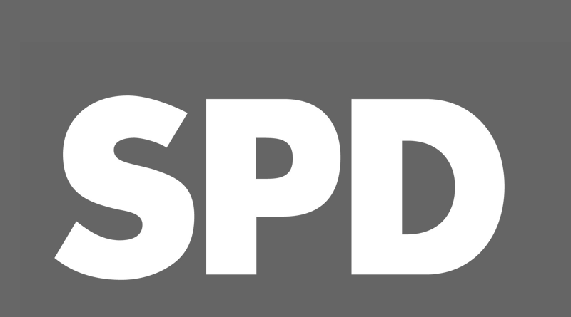 SPD Logo schwarz-weiß