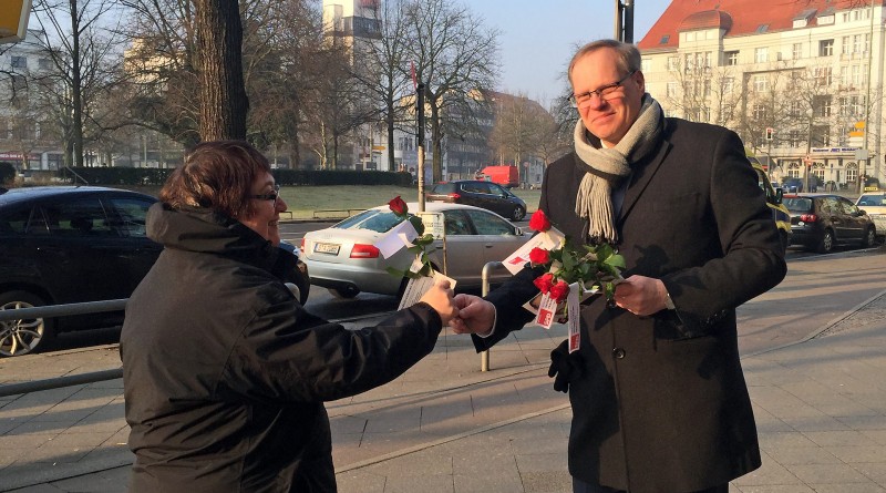 Rosen zum Frauentag 2016