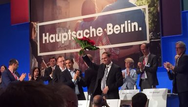 Am 30. April hat der Parteitag der Berliner SPD den Regierenden Bürgermeister Michael Müller zum Spitzenkandidaten für die Berlin-Wahl am 18. September gekürt und ihn gleichzeitig zum Vorsitzenden der Berliner SPD gewählt.