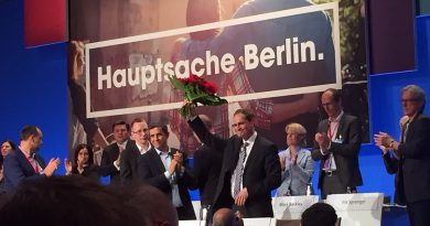 Am 30. April hat der Parteitag der Berliner SPD den Regierenden Bürgermeister Michael Müller zum Spitzenkandidaten für die Berlin-Wahl am 18. September gekürt und ihn gleichzeitig zum Vorsitzenden der Berliner SPD gewählt.