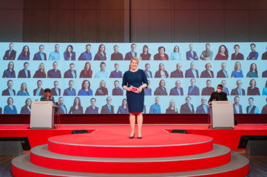 Franziska Giffey Landesparteitag 2021, Foto: Nils Hasenau