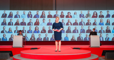 Franziska Giffey Landesparteitag 2021, Foto: Nils Hasenau