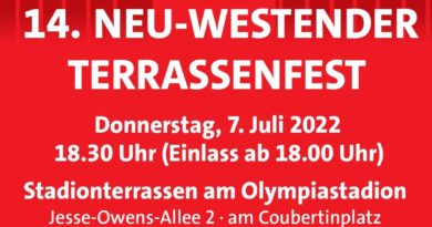 Einladung 14. Neuwestender-Terrassenfest