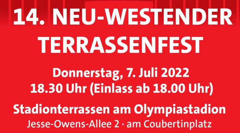 Einladung 14. Neuwestender-Terrassenfest