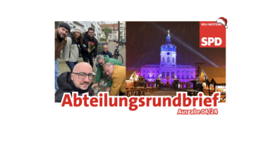 Abteilungsrundbrief Dezember 2024
